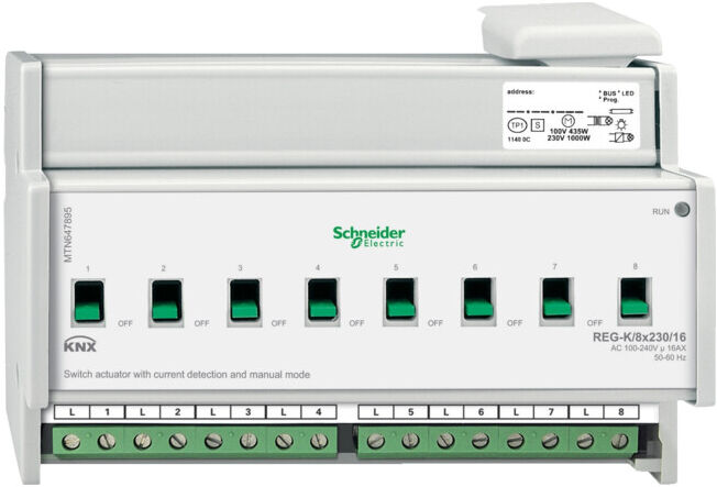 Schneider Electric Actionneur de commutation REG-K/8x230/16 MTN647895 (MTN647895)