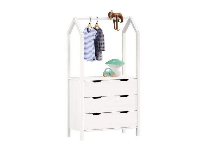 IDIMEX Kommode AMIRA, Kinderzimmer Kommode Kleiderschrank Kinderkleiderschrank
