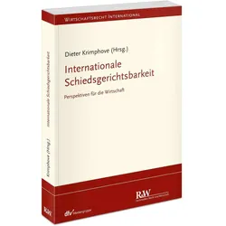 Internationale Schiedsgerichtsbarkeit, Fachbücher von Dieter Krimphove