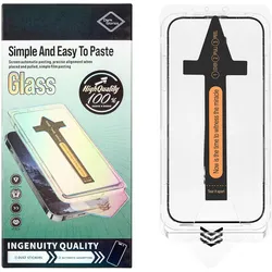 Premium Schutzglas für iPhone 14 Pro inkl. Installationsrahmen