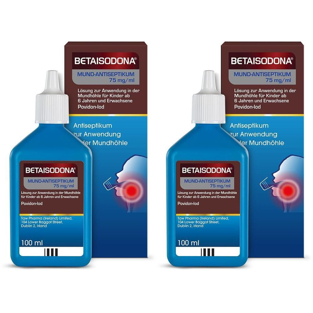 Betaisodona Mund-Antiseptikum 2x 2x100 ml Lösung