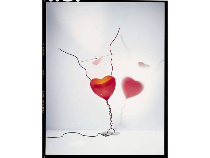 One From The Heart Tischleuchte - Ingo Maurer - Wohnzimmer - Metall