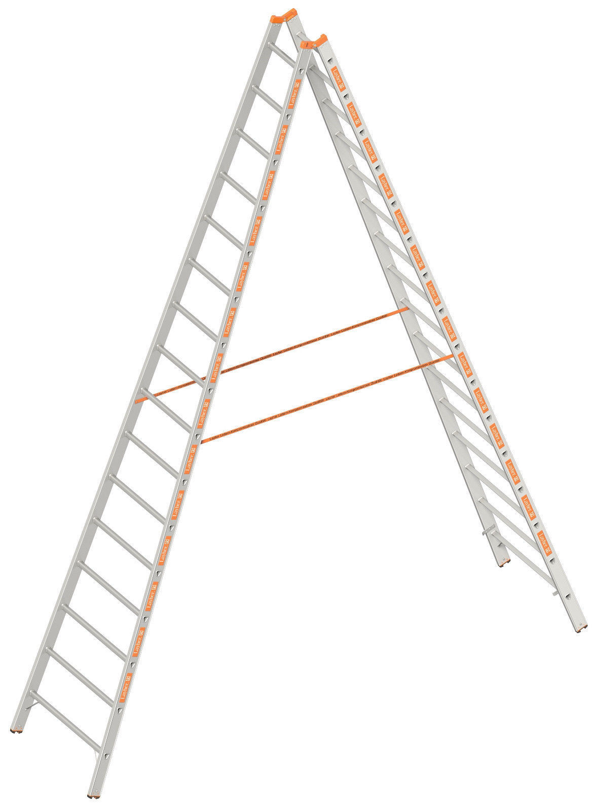 Layher Topic 1039 steigertoestel met 2x16 treden