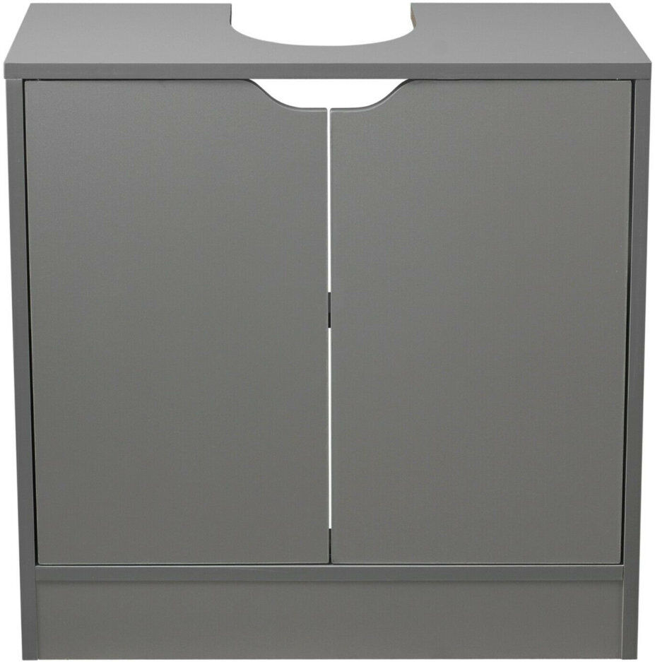 17 Stories Baptlsta Freestanding Under Sink Cabinet Grey 60cm H X 60cm W X 30cm D