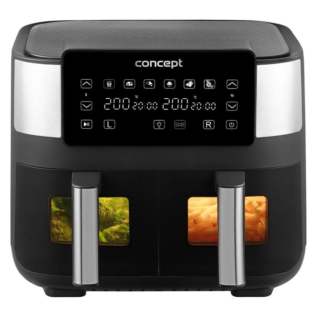 Concept Frytkownica beztłuszczowa double FR8000 (8 l) (FR8000)