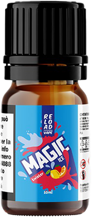 Reload Vape Twister Magic Ice Aroma Concentrato 10ml Fragola Arancia Limone Ghiaccio
