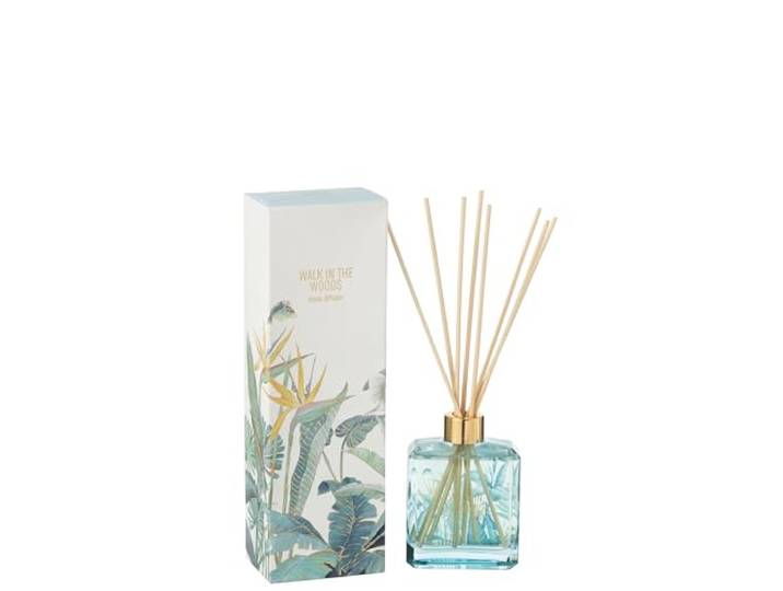 J-Line Geurdispenser Walk IN The Woods BLAUW 180ML