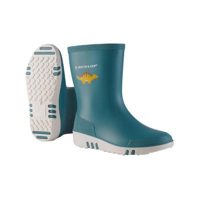 Gummistiefel DUNLOP "Mini", Mädchen, Gr. 30, blau (hellblau), Obermaterial: 100% PVC PVC., Schuhe Gummistiefel