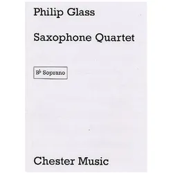 Saxophone Quartet, Fachbücher von Philip Glass