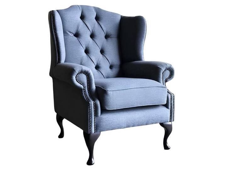 Xlmoebel Ohrensessel Luxus Lounge Sessel aus Textil mit individuellem Design (Ohrensessel), Hergestellt in Europa