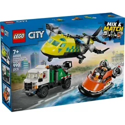 LEGO City Fahrzeuge 60505 Kombinationsset mit Flugzeug, Wartungsfahrzeug und Luf...