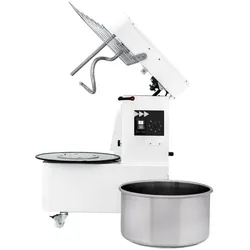 HENDI Spiralmischer mit steigendem Kopf und herausnehmbarer Schüssel., 88 kg/h, 32L, 400V/1100W, 431x740x(H)804mm