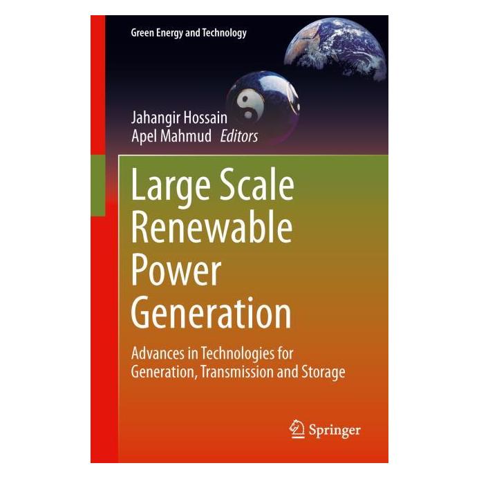 Springer Large Scale Renewable Power Generation (Englisch, Hardcover, Apel Mahmud, Jahangir Hossain) (71870071)