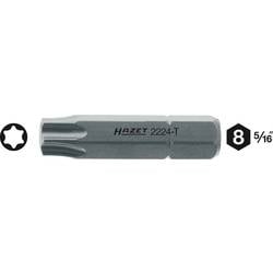 Hazet 2224-T45 2224 TX-Bit Antrieb: 5/16 (8 mm) Abtrieb: TX TX 45 35 mm