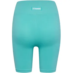 hummel, Damen, Tights, Hmlalive Seamless High Waist Shorts (M), Blau