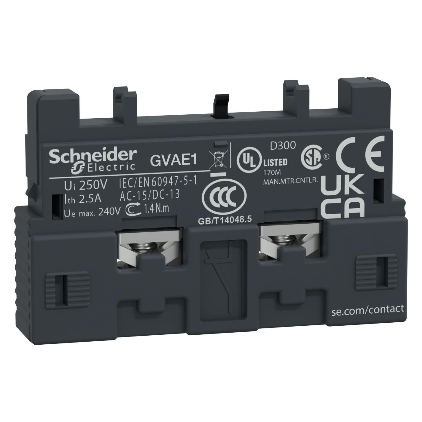 Schneider Electric Hilfskontakt Modul (GVAE1)