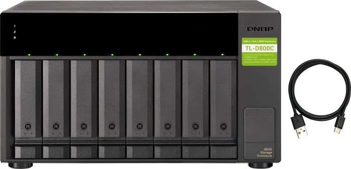 QNAP TL-D800C Erweiterungsgehäuse 8-Bay