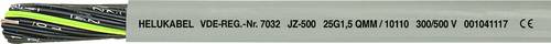 HELU JZ-500 Steuerleitung 65G 0.75mm² Grau (RAL 7001) 10178 100m