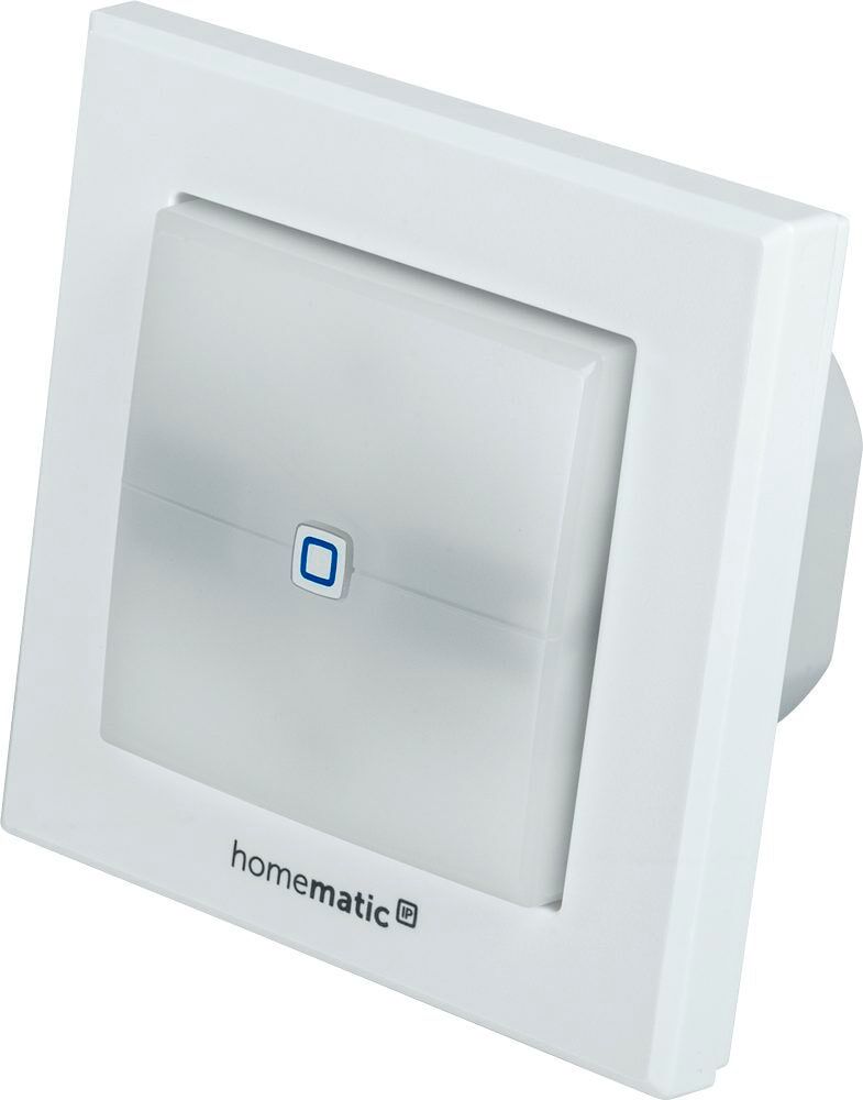 HOMEMATIC IP Smart-Home-Steuerelement "Schaltaktor für Markenschalter-mit Signalleuchte (152020A0)", weiß, B:8,6cm H:8,6cm T:5,2cm, Smart-Home-Stationen, Smart-Home-Steuerelement