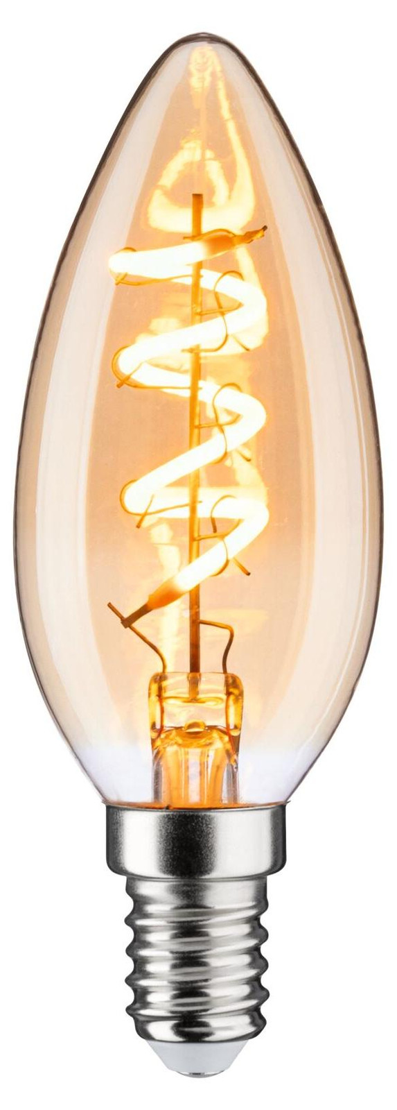Paulmann Vintage LED-kaars E14 230V 4W 1800K 150lm goud