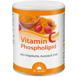 Dr. Jacob's Vitamin-C-Phospholipid Pulver Hagebutte Acerola 150 g