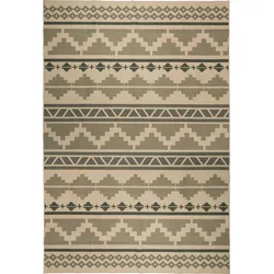Bo-Camp Nava Outdoor-Teppich Chenille beige 300 x 200 cm