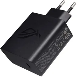ASUS ADAPTER PD 65W PPS BK orig. bez USB kabla (65 W), Notebook Netzteil, Schwarz