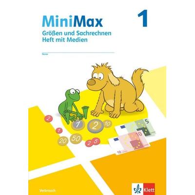 MiniMax 1. Größen und Sachrechnen - Verbrauchsmaterial mit Medien Klasse 1, Sonstige von , Klett Schulbuchverlag