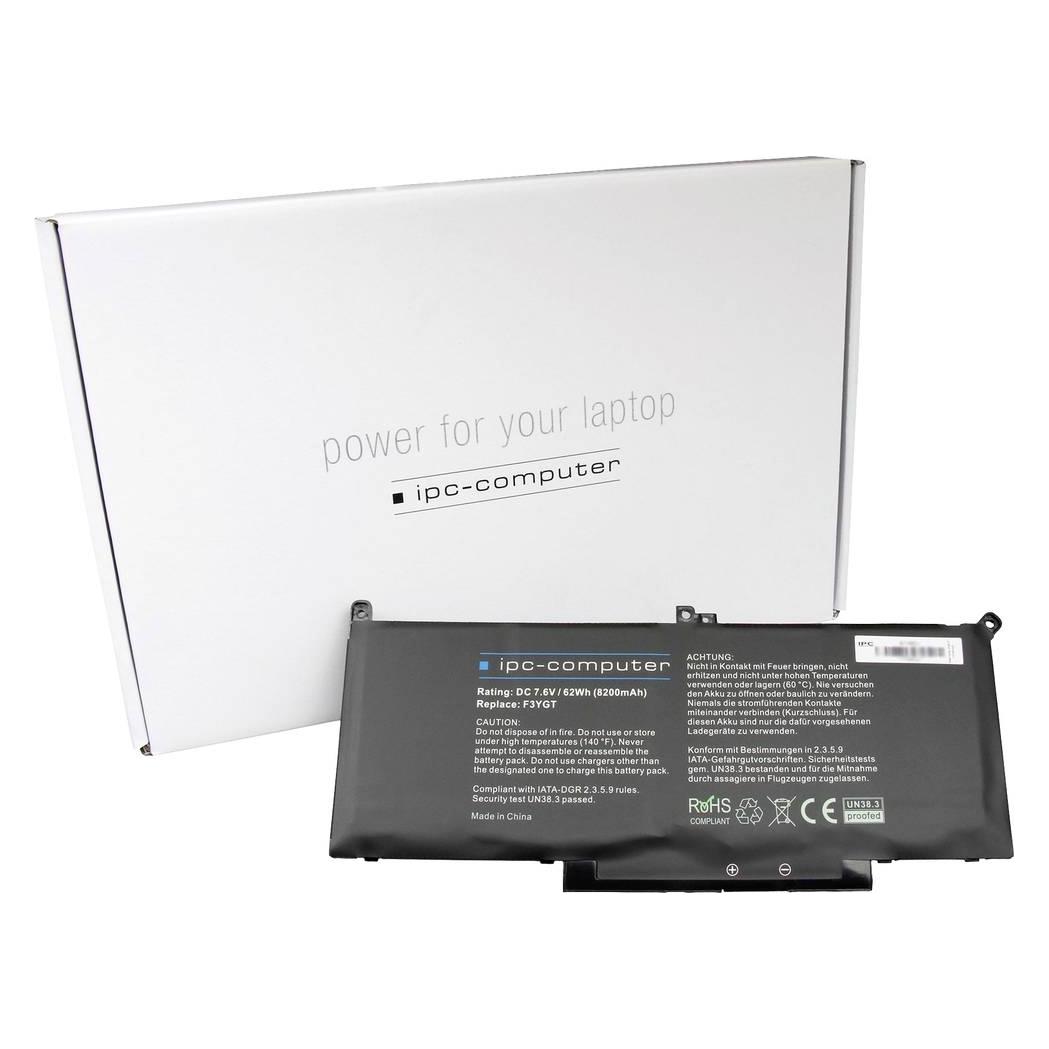 IPC F3YGT, Akku, DELL, Dell F3YGT (8200 mAh) (F3YGT 8200MAH REPLACE)