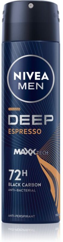 NIVEA MEN Deep Antitranspirant-Spray für Herren Espresso 150 ml