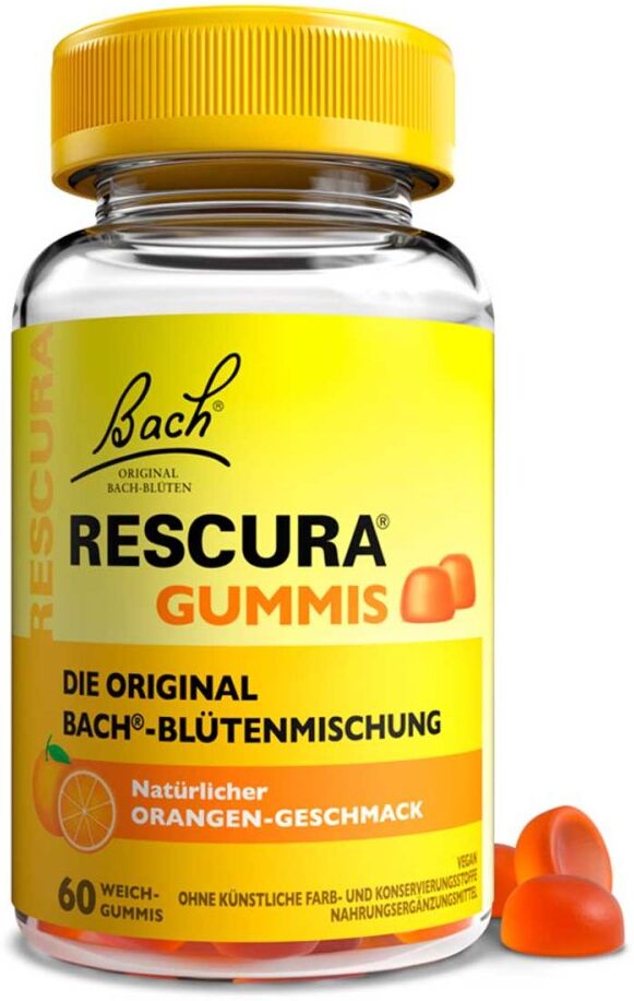 Bach RESCURA Bachblüten Original Rescura Gummis Orange 60stk