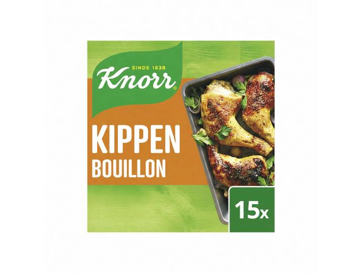 Knorr Kippenbouillonblokjes - 15 stuks, 150 g