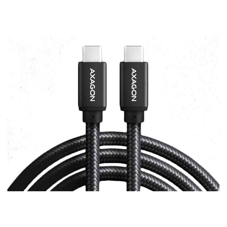 Axagon USB C - USB C (3 m, USB 2.0, USB 3.2 Gen 1, 60 W) (BUCM3-CM30AB)