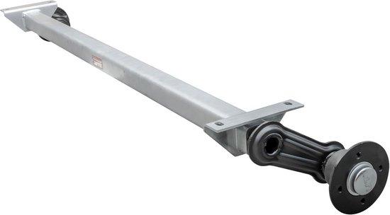 Torsionsachse für Anhänger - Gummidämpfung, 750 kg, 1400 mm
