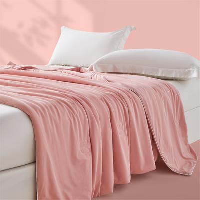 Youfap Market Antibacterial Air Conditioning, Cooling Thin Blankets, Single And Double Machine Washable pink