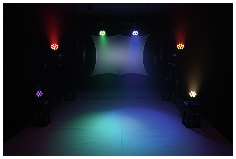 EuroLite LED 4C-7 Silent Slim Spot