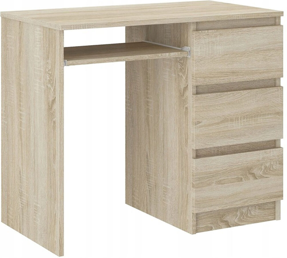 Latitude Run Annalyssia Desk Tan 76cm H X 96cm W X 50cm D