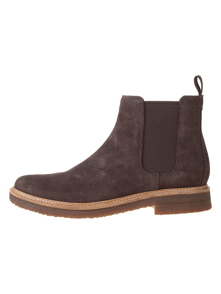 Clarks Leder-Chelsea-Boots "Clarkdale Easy" in Braun - 42