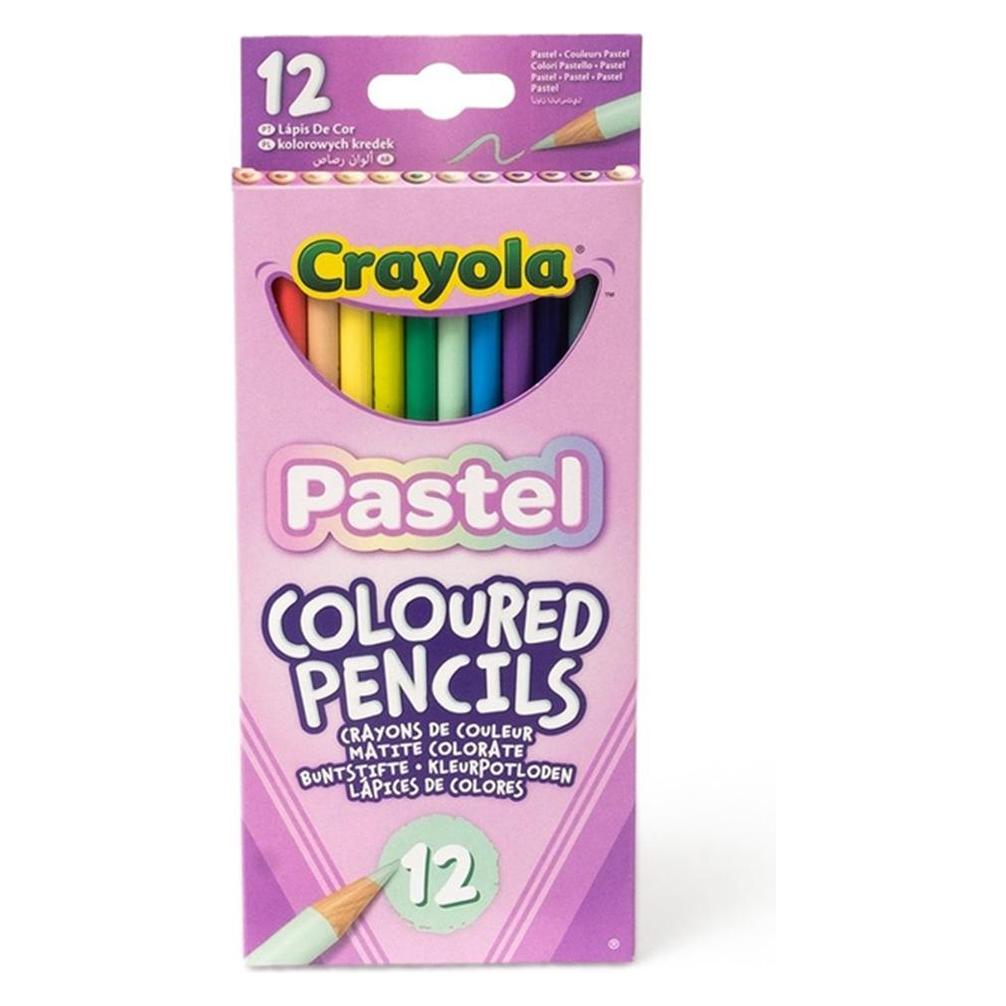 Crayola 12 Farbstifte Pastell (12x) (0071662033668-0071662033668)