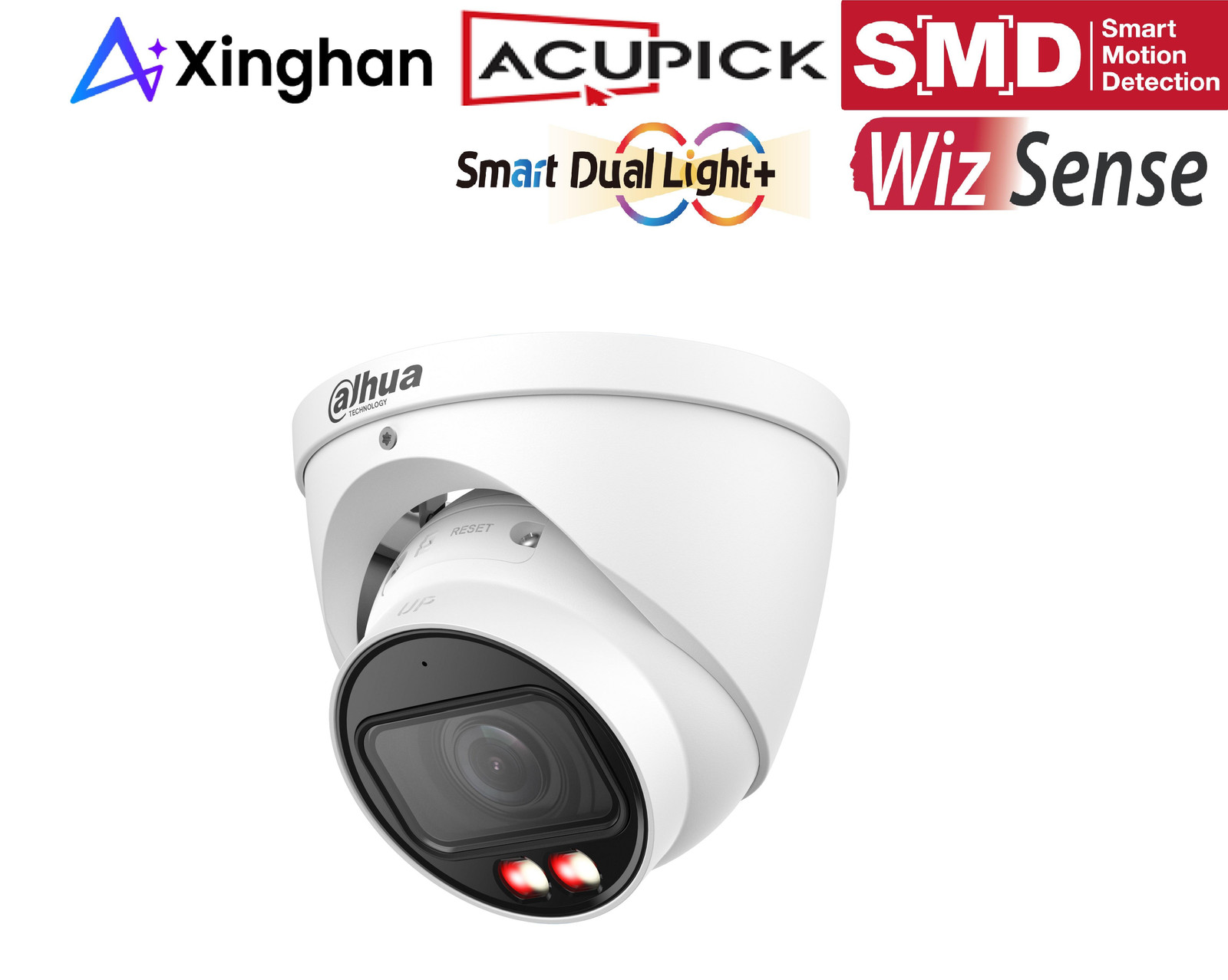 Dahua Technology WizSense IPC-HDW3449T-ZS-IL Beveiligings-IP-camera Wit