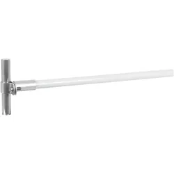 Dehn 106185 DEHNiso-Distanzhalter f. Rd 16mm L 1015mm o. Befestigungselement, SAT Zubehör, Grau
