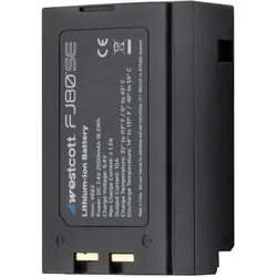 Westcott FJ80 SE Lithium Ion Battery, Blitzgerät Zubehör, Schwarz