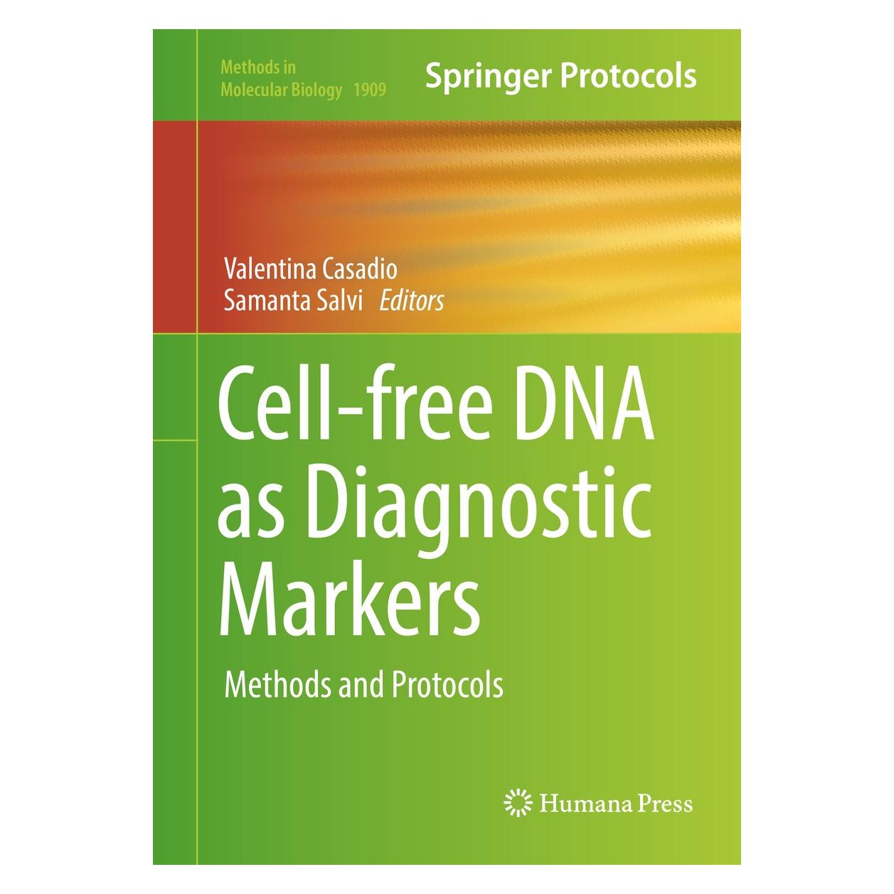 Springer Cell-free DNA as Diagnostic Markers (Englisch, Hardcover, Samanta Salvi, Valentina Casadio) (9781493989720)