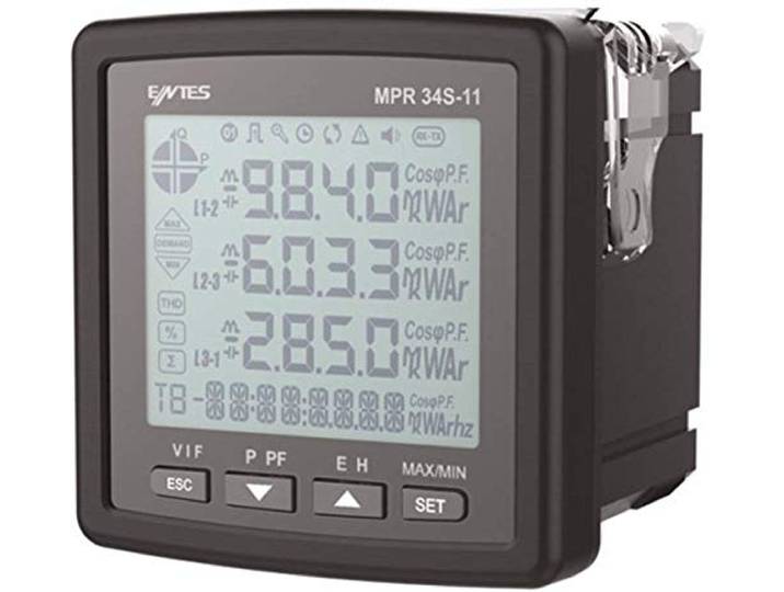 ENTES MPR-32-72 Digitaal inbouwmeetapparaat inbouwmultimeter voor ENTES MPR-32-72 multimeter