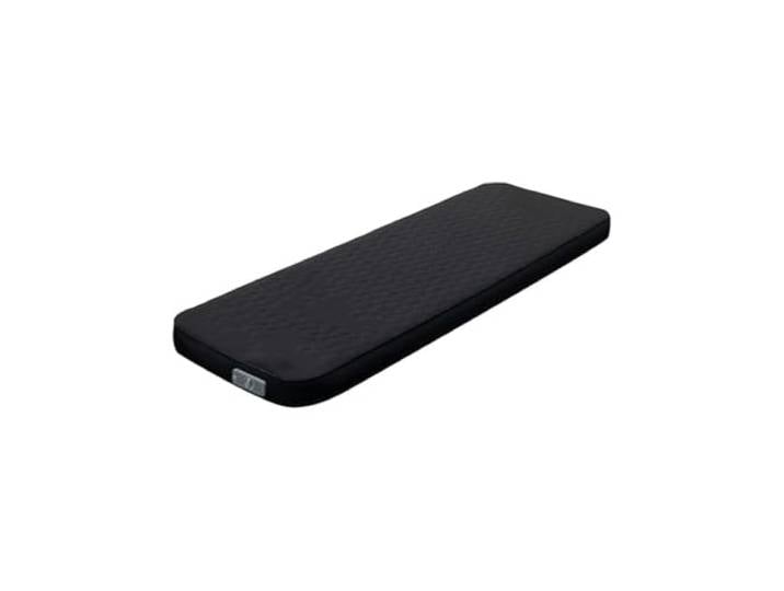 HDRTCBU Einzel-Doppel-Luftkissen für den Außenbereich Luftpumpe aufblasbares Bett tragbares Camping(Black Single)