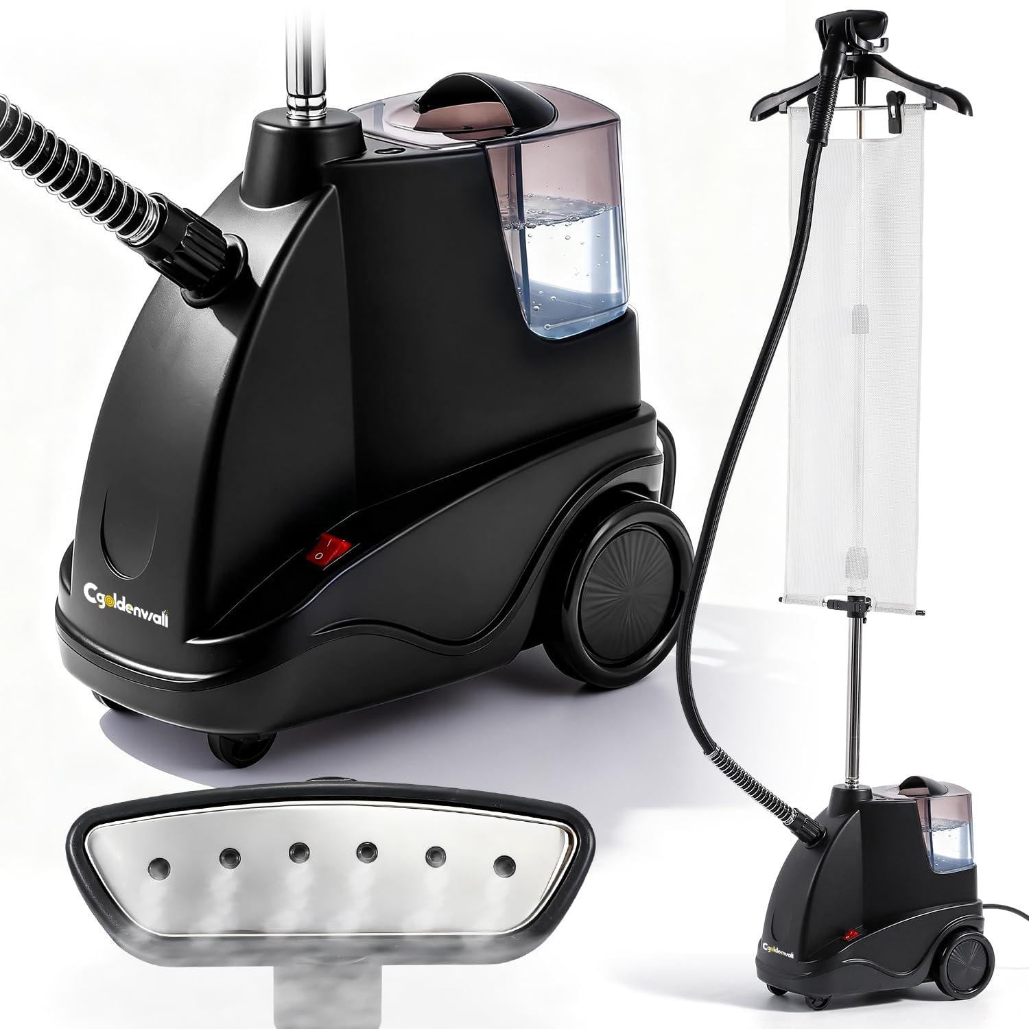 Dripio Stoomstrijkijzer met 2,9 liter waterreservoir, 1500 W en 2 standen