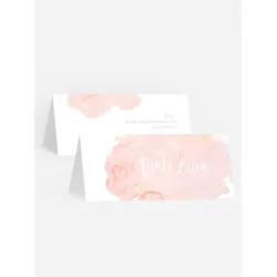 Tischkarten Hochzeit selbst gestalten mit Spruch und Fotos im Onlinedesigner bei Meine-Kartenmanufaktur.de