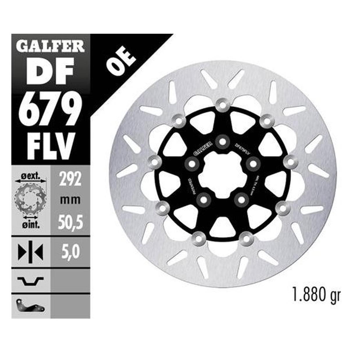 Galfer Bike Bremsscheibe Galfer Rund Schwimmend R90r (292 mm) (DF679FLV)