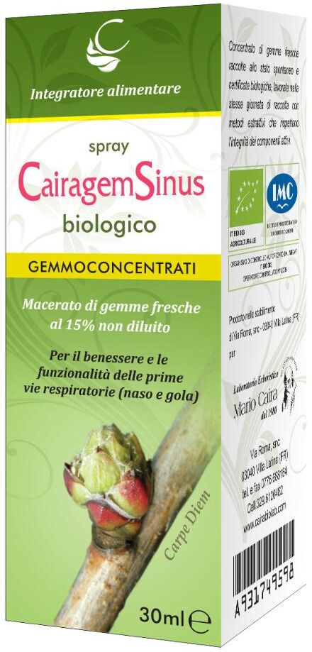 CAIRA LABORATORIO ERBORIS CAIRAGEM SINUS BIO SPRAY