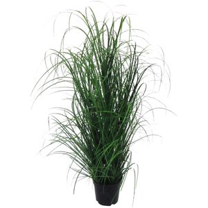 Creativ-green Kunstpflanze Grasbusch, im Topf, Höhe 90 cm